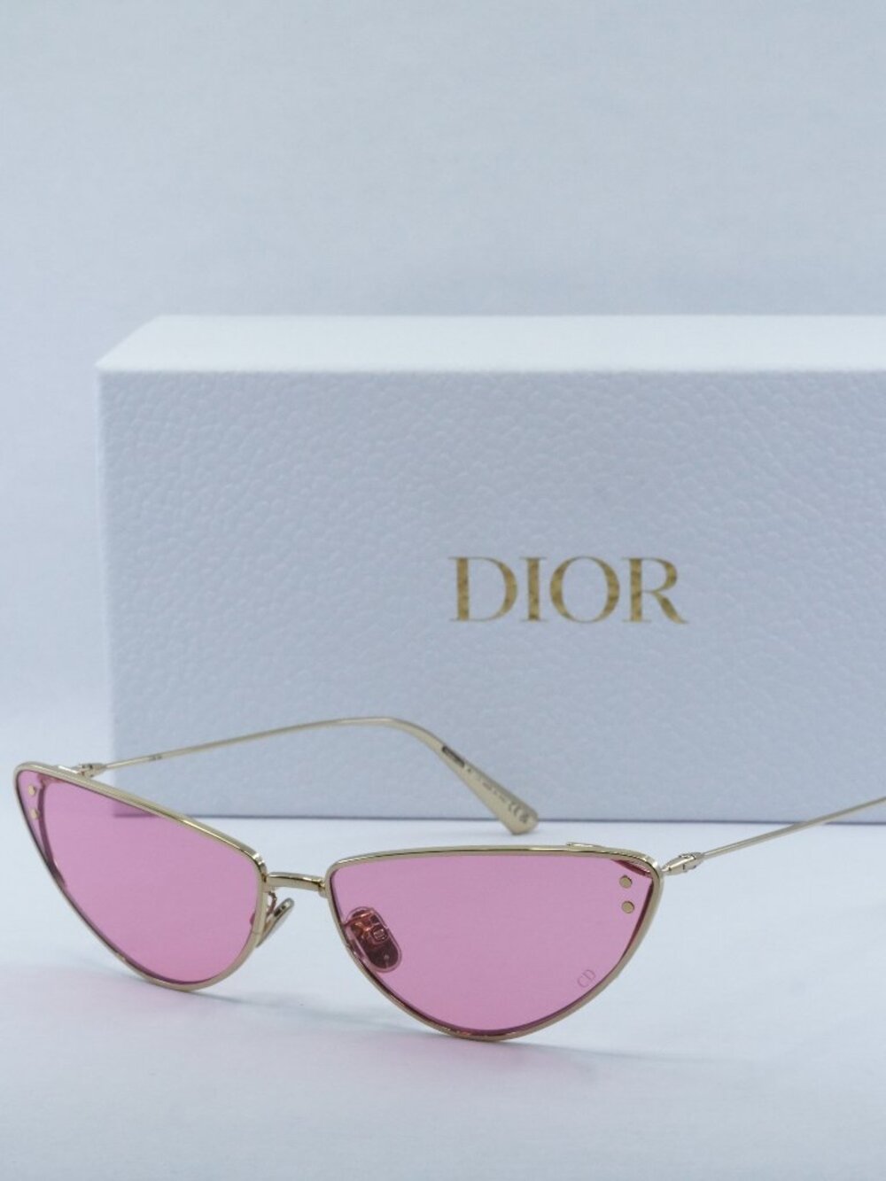 Dior MISSDIOR B1U B0O0 Cat Eye Sunglasses – Gold / Pink